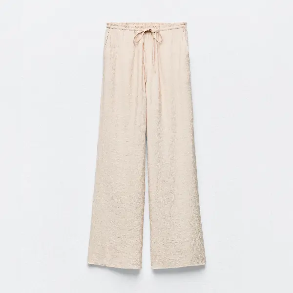 Брюки Zara Textured, кремовый
Брюки Zara Textured, кремовый