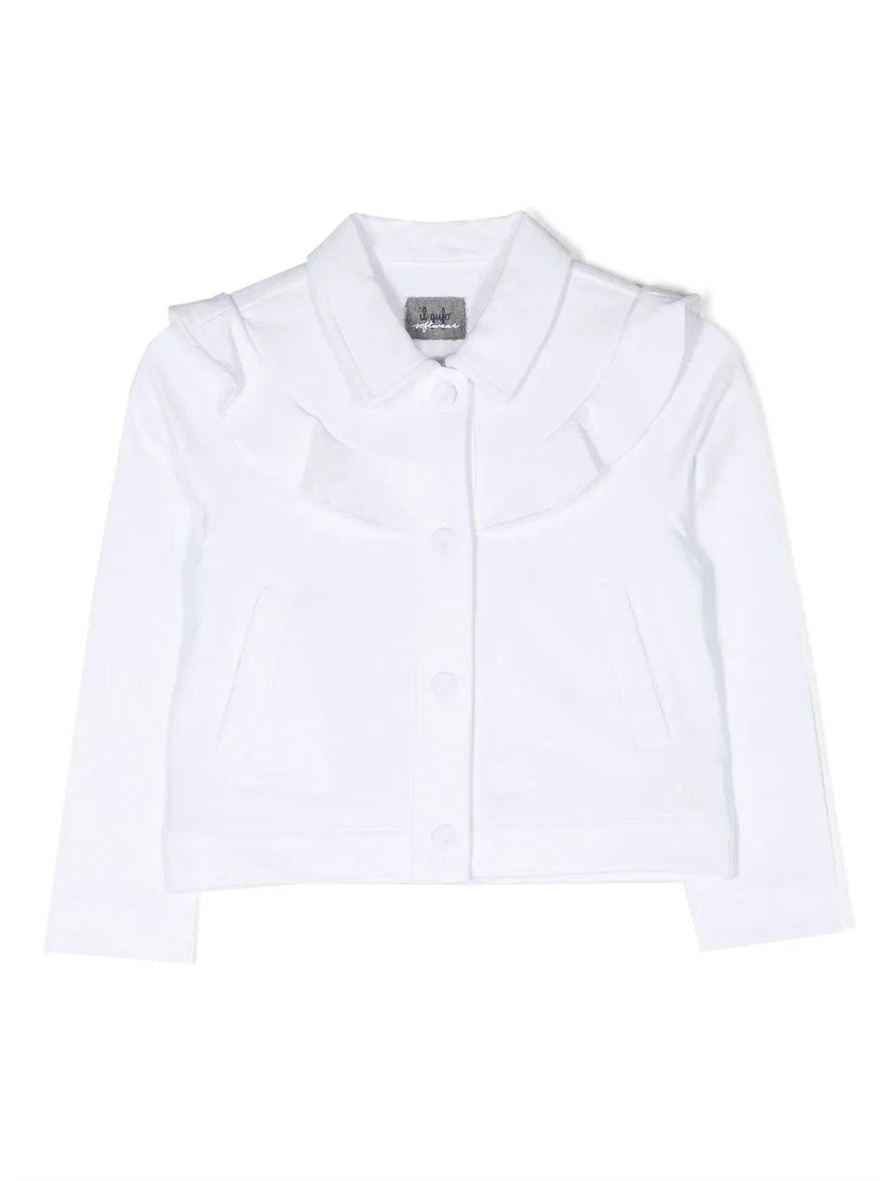 Жакет с оборками Il Gufo, белый
Жакет с оборками Il Gufo, белый