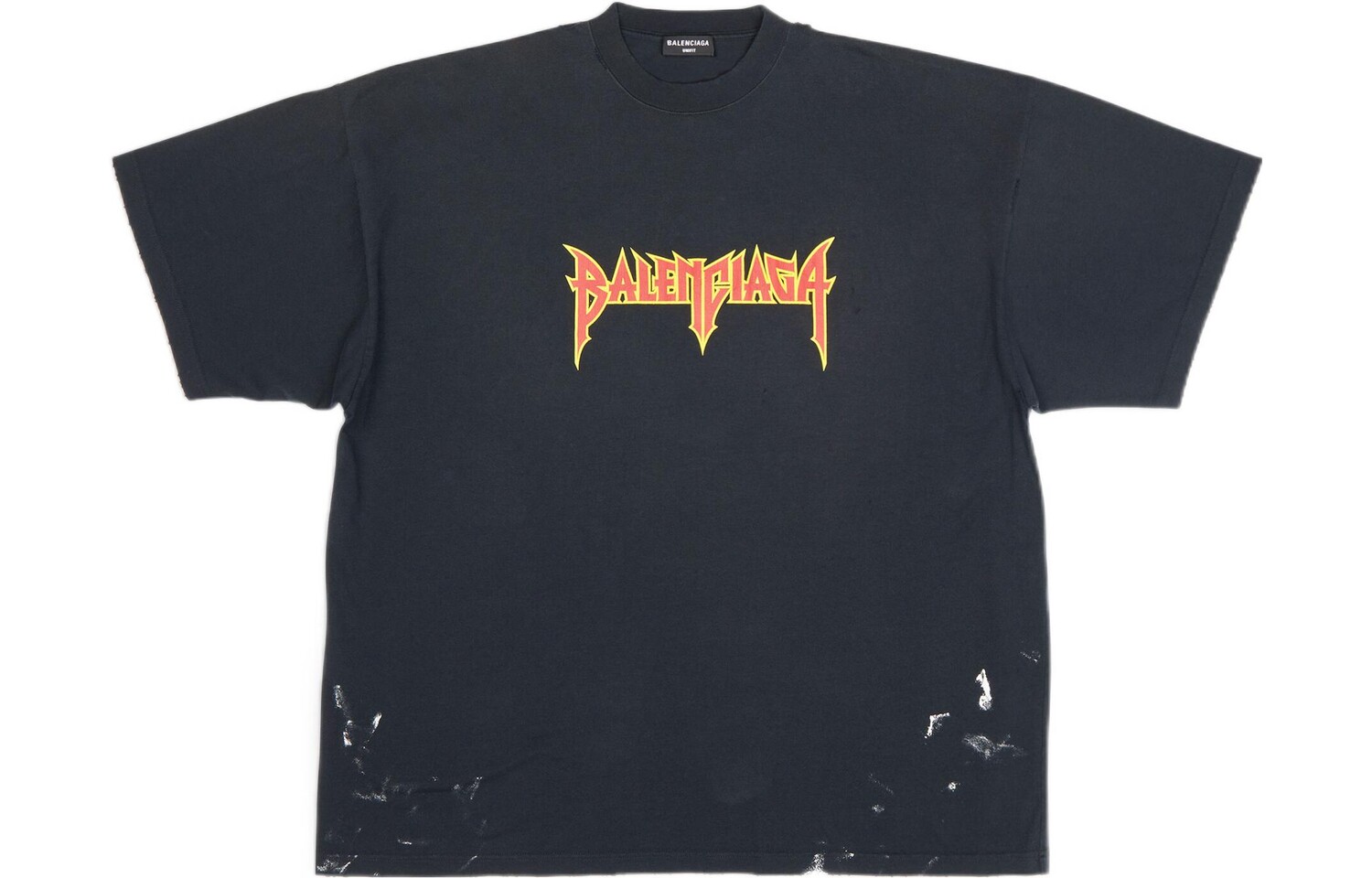 Футболка мужская Balenciaga, черный / оранжево-желтый
Футболка мужская Balenciaga, черный / оранжево-желтый