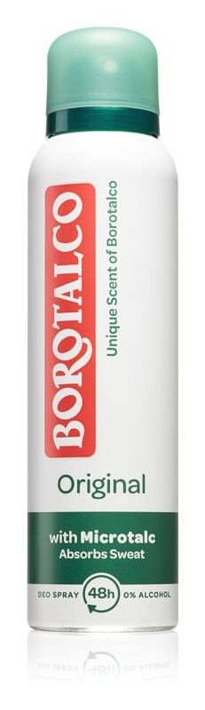 Дезодорант - спрей-антиперспирант против повышенной потливости Borotalco Original
Дезодорант - спрей-антиперспирант против повышенной потливости Borotalco Original