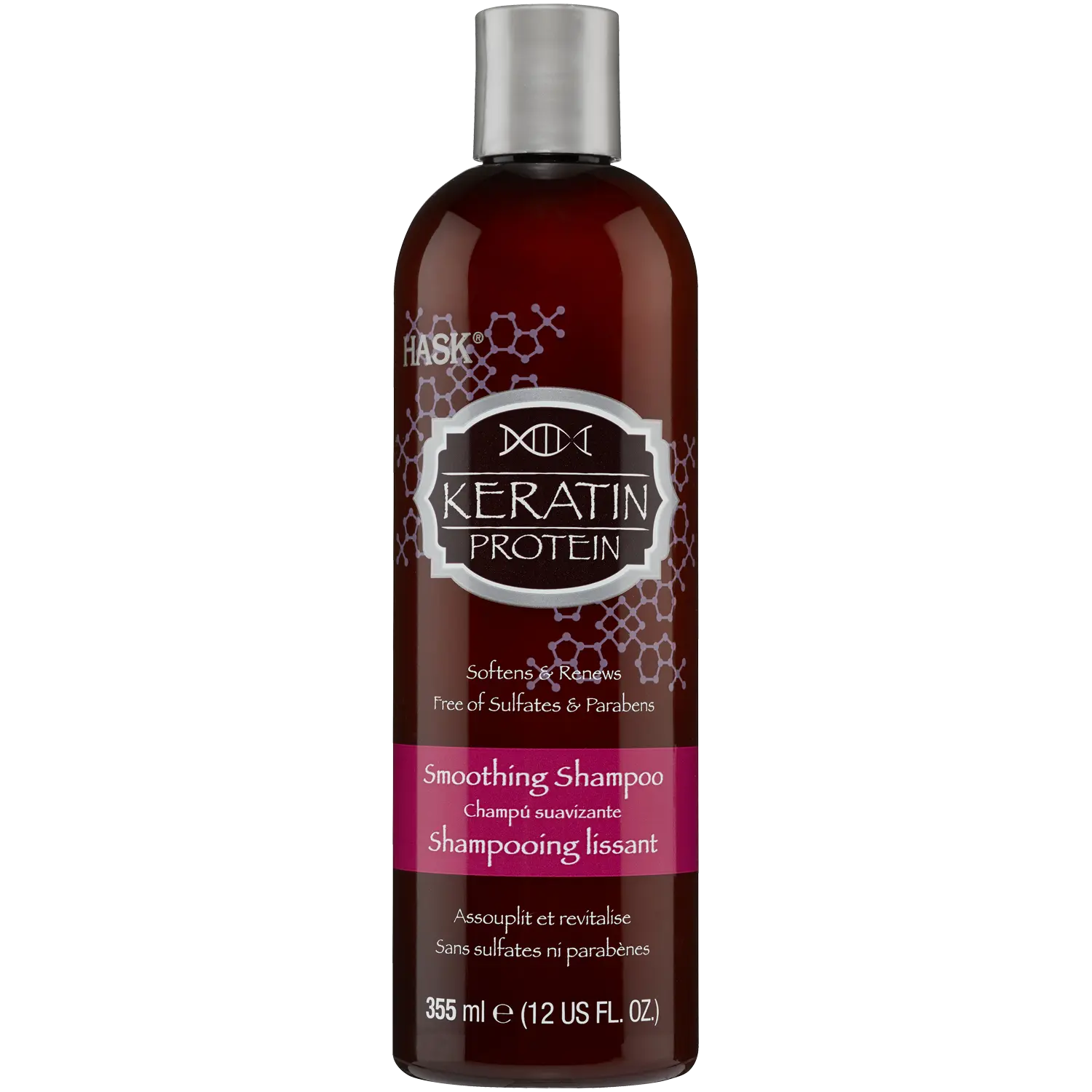 Hask Keratyna восстанавливающий шампунь для волос, 355 мл
Hask Keratyna восстанавливающий шампунь для волос, 355 мл