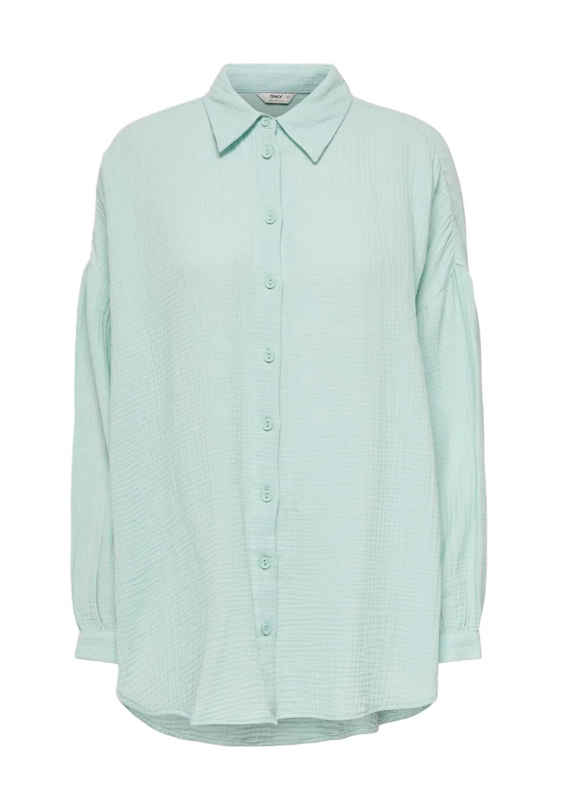 Блузка-рубашка, структурированный вид, для женщин ONLY, цвет 194519 Harbor Gra 
Блузка-рубашка, структурированный вид, для женщин ONLY, цвет 194519 Harbor Gra