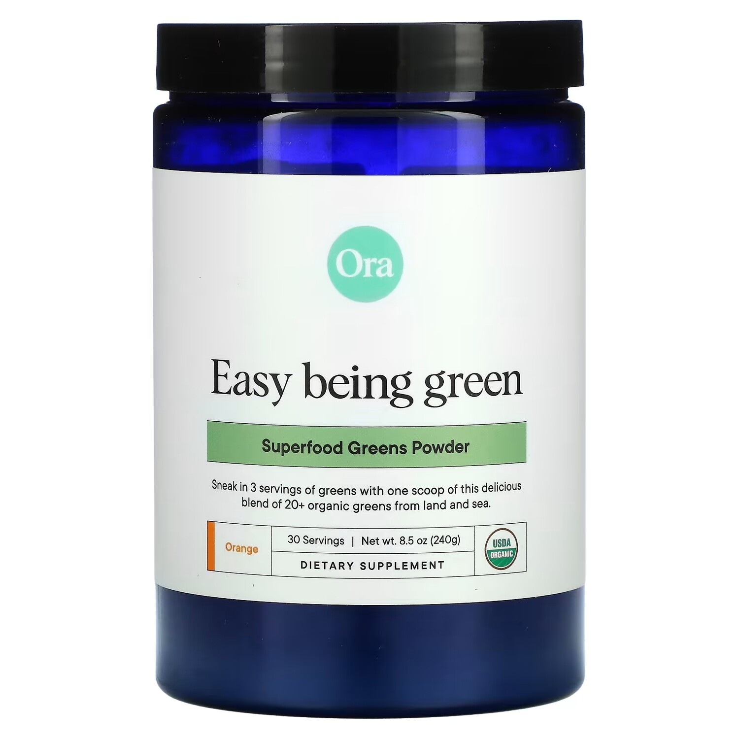 Порошок из Суперфудов Ora Easy Being Green, апельсин, 240 г
Порошок из Суперфудов Ora Easy Being Green, апельсин, 240 г