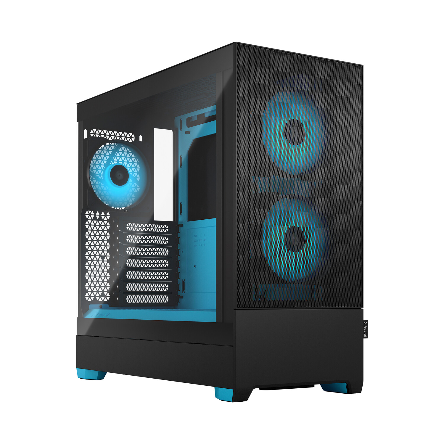 Корпус Fractal Design Pop Air RGB, Mid Tower, черный/голубой
Корпус Fractal Design Pop Air RGB, Mid Tower, черный/голубой