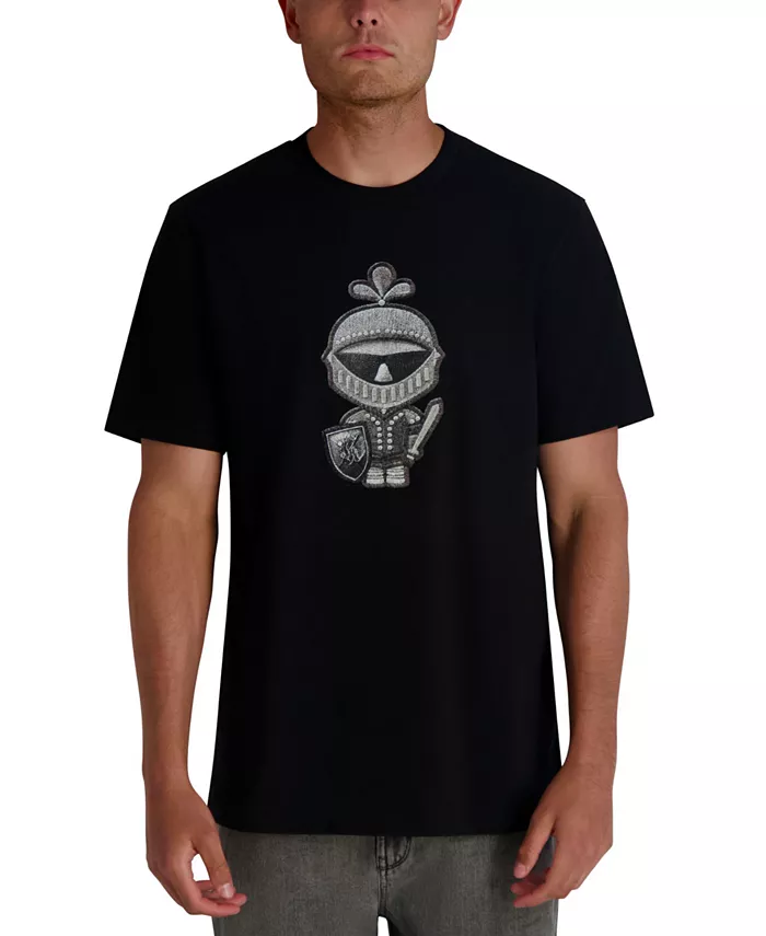 Мужская футболка с вышивкой Karl Lagerfeld Paris, черный
Мужская футболка с вышивкой Karl Lagerfeld Paris, черный