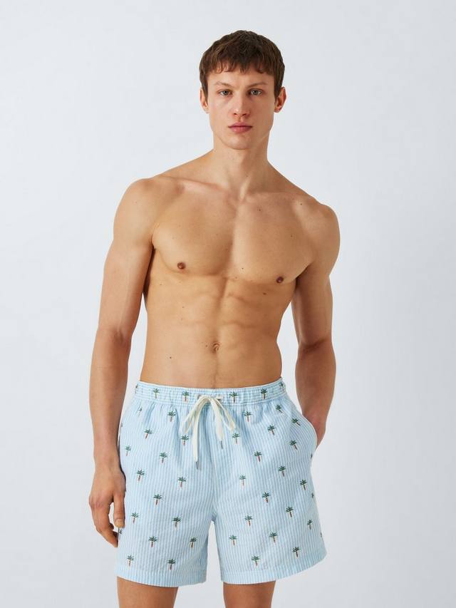 Плавательные шорты с вышивкой из переработанных пальм John Lewis, цвет Blue Multi
Плавательные шорты с вышивкой из переработанных пальм John Lewis, цвет Blue Multi