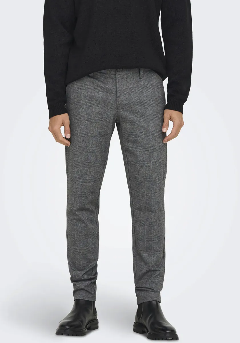 Брюки-чиносы ONLY & SONS "MARK CHECK PANTS", цвет Limestone
Брюки-чиносы ONLY & SONS "MARK CHECK PANTS", цвет Limestone