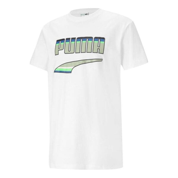 Футболка printed round neck t-shirt 'white green' Puma, белый
Футболка printed round neck t-shirt 'white green' Puma, белый