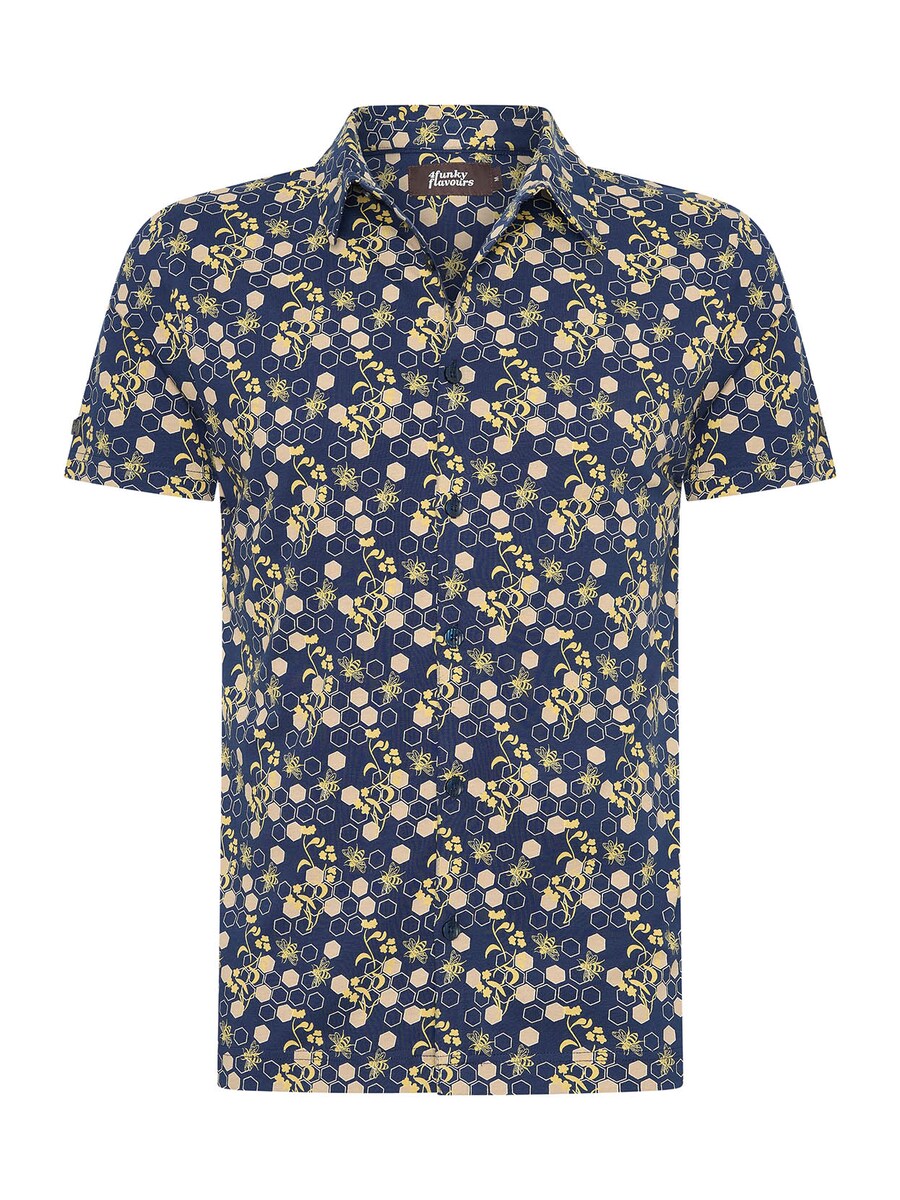 Повседневная рубашка 4funkyflavours Regular fit Button Up Shirt, цвет nude/dark blue
Повседневная рубашка 4funkyflavours Regular fit Button Up Shirt, цвет nude/dark blue