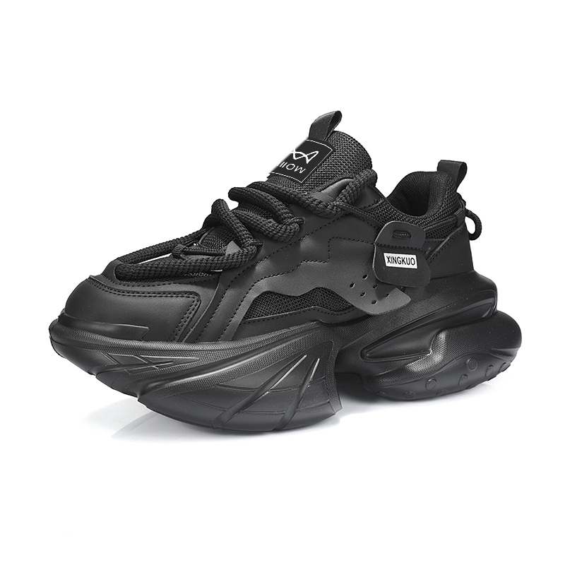 MIIOW Мужские черные массивные кроссовки лоу-топ, цвет Black
MIIOW Мужские черные массивные кроссовки лоу-топ, цвет Black