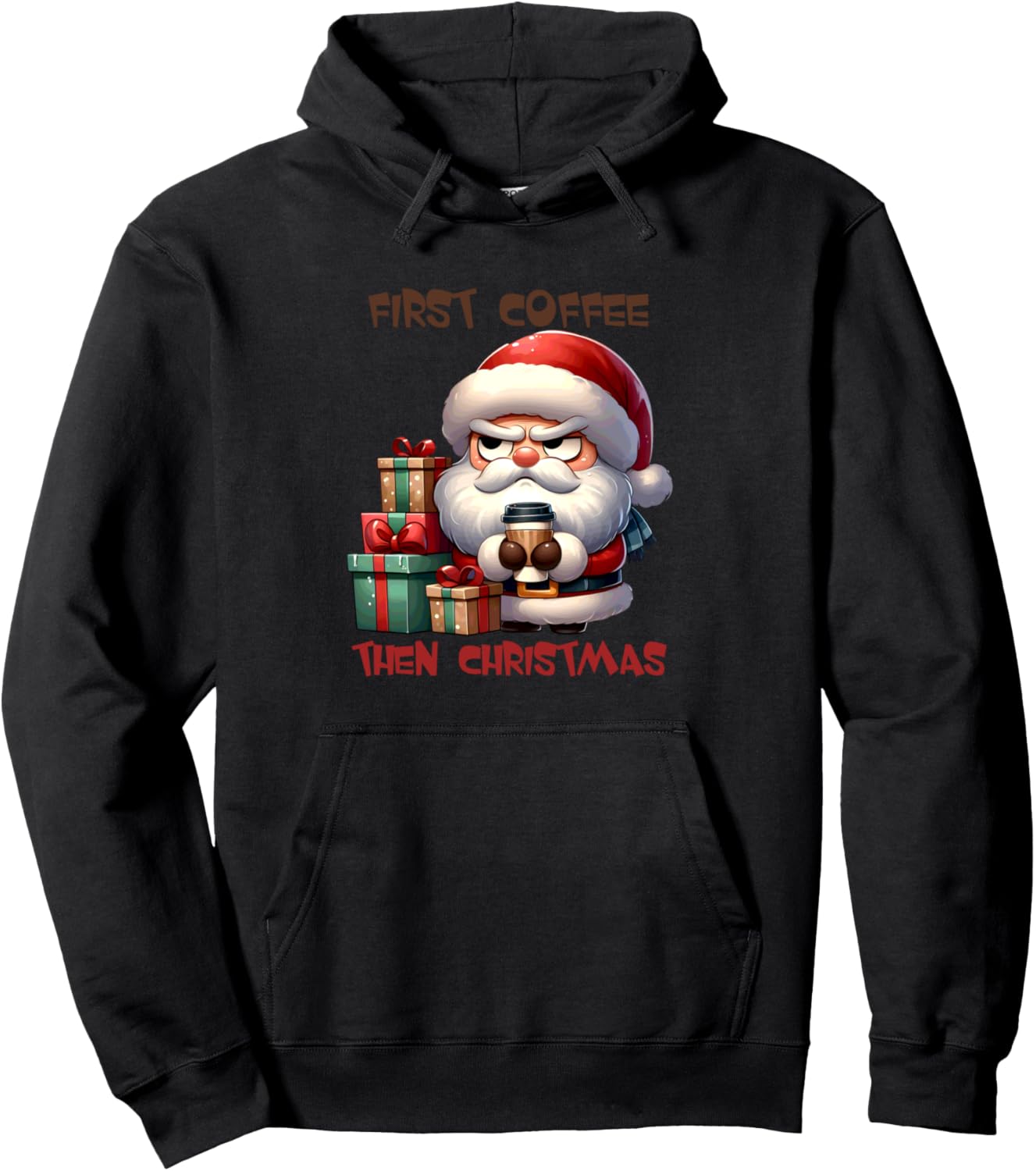 Праздничная толстовка «Первый кофе и Рождество Санта» Santa Coffee Christmas Humor Festive, черный
Праздничная толстовка «Первый кофе и Рождество Санта» Santa Coffee Christmas Humor Festive, черный
