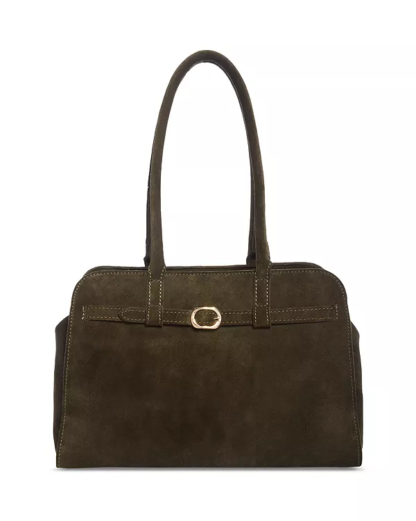 Замшевая сумка через плечо с ремнем - эксклюзив Aqua, зеленый
Замшевая сумка через плечо с ремнем - эксклюзив Aqua, зеленый