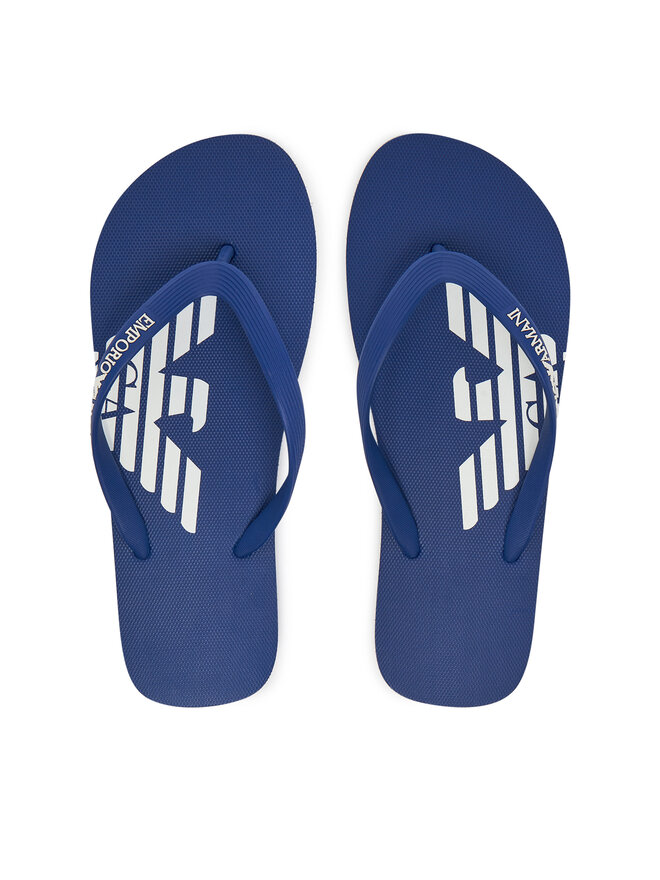 Шлепанцы XVQS08 XN746 U540 Emporio Armani, синий 
Шлепанцы XVQS08 XN746 U540 Emporio Armani, синий