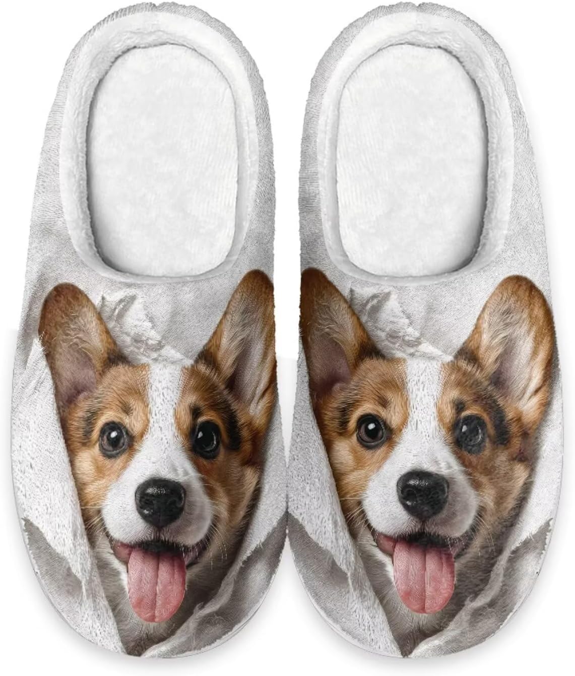 Xoenoiee Мужские и женские теплые пушистые тапочки для спальни, домашние тапочки, противоскользящие зимние домашние тапочки, белый
Xoenoiee Мужские и женские теплые пушистые тапочки для спальни, домашние тапочки, противоскользящие зимние домашние тапочки, белый