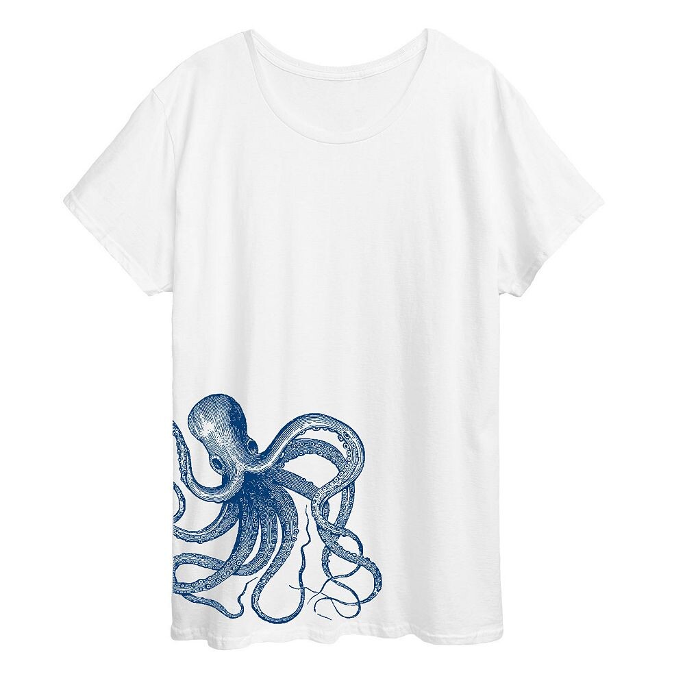 Футболка Plus Octopus Side Hit с графическим рисунком, белый
Футболка Plus Octopus Side Hit с графическим рисунком, белый