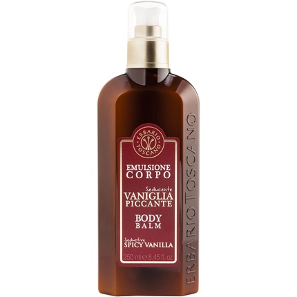 Ароматизированная эмульсия для тела с ароматом пряной ванили 250 мл Erbario Toscano
Ароматизированная эмульсия для тела с ароматом пряной ванили 250 мл Erbario Toscano