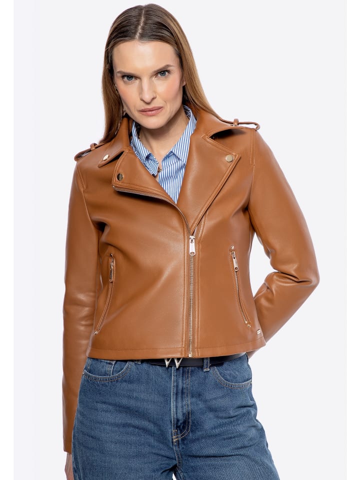 Кожаная куртка Wittchen, коричневый
Кожаная куртка Wittchen, коричневый