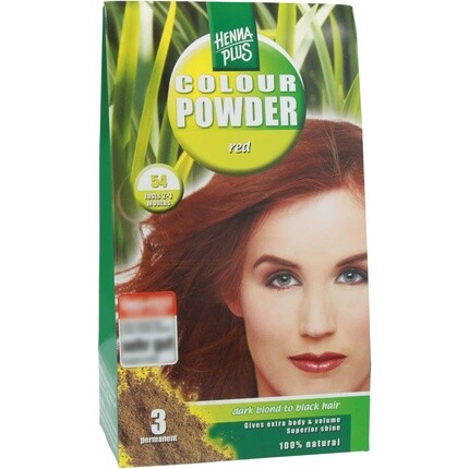 Цветной порошок 54 Красный 100г, Hennaplus
Цветной порошок 54 Красный 100г, Hennaplus