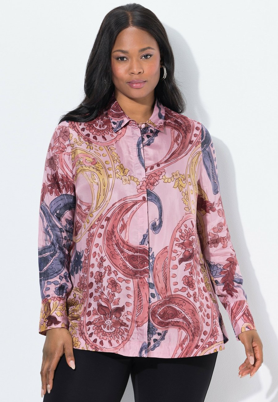 Блуза Ulla Popken PAISLEY LONG SLEEVE BUTTON DOWN, Rose/Light Pink
Блуза Ulla Popken PAISLEY LONG SLEEVE BUTTON DOWN, Rose/Light Pink