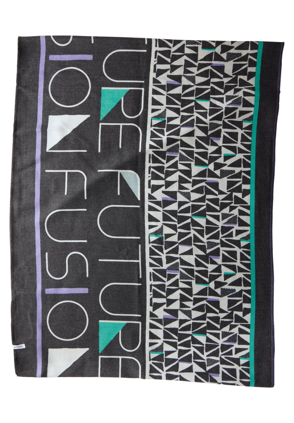 Шарф Cecil, черный 
Шарф Cecil, черный