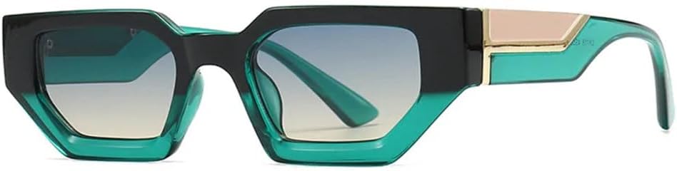 Винтажные модные солнцезащитные очки неправильной квадратной формы для женщин и мужчин, солнцезащитные очки в маленькой оправе, защита от ультрафиолета UV400 MTZJH, Black Green Blue Tea
Винтажные модные солнцезащитные очки неправильной квадратной формы для женщин и мужчин, солнцезащитные очки в маленькой оправе, защита от ультрафиолета UV400 MTZJH, Black Green Blue Tea