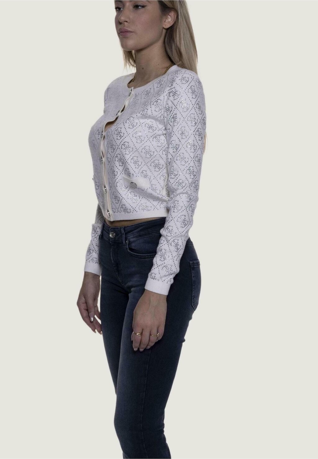 Кардиган Guess, кремовый
Кардиган Guess, кремовый