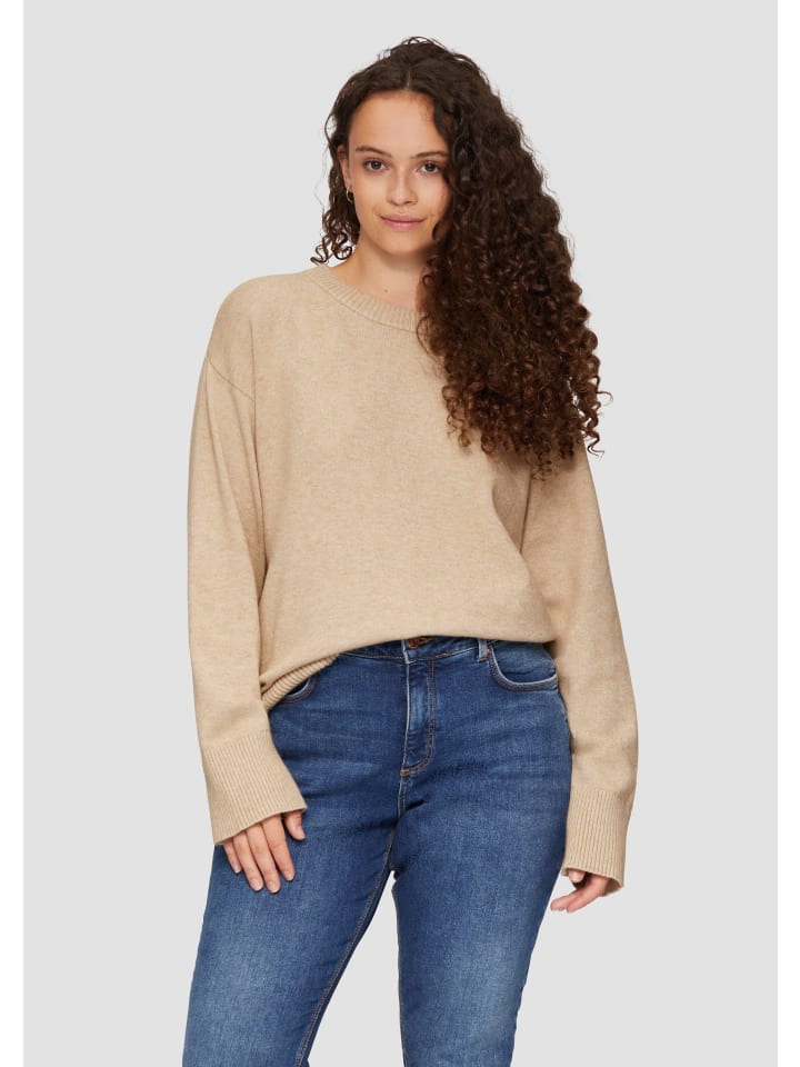Пуловер QS Strickpullover langarm, бежевый
Пуловер QS Strickpullover langarm, бежевый