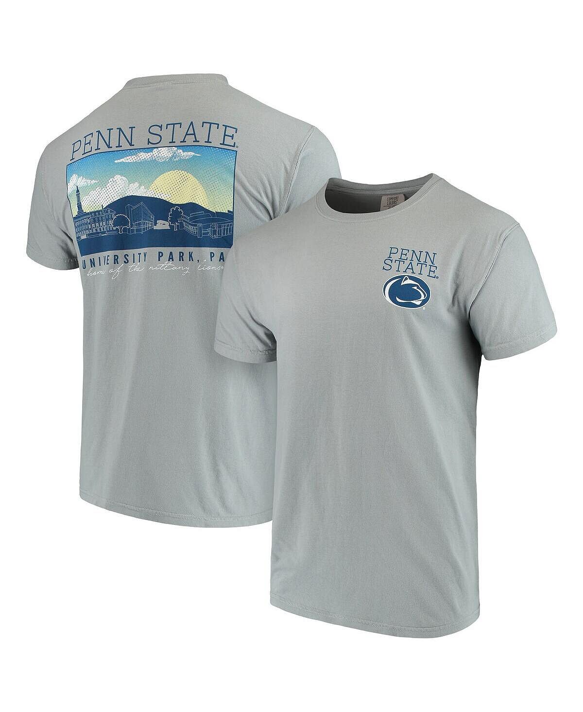 Мужская серая футболка penn state nittany lions comfort colours campus scenery Image One, серый
Мужская серая футболка penn state nittany lions comfort colours campus scenery Image One, серый