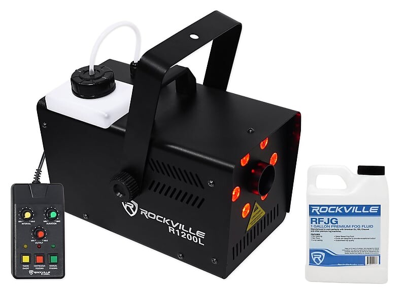 Генератор дыма Rockville R1200L со светодиодами
Генератор дыма Rockville R1200L со светодиодами