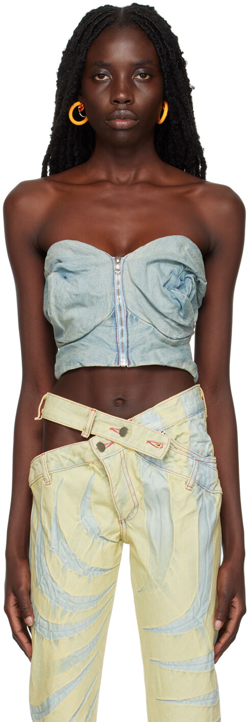 Бюстгальтер с голубой розой Masha Popova
Бюстгальтер с голубой розой Masha Popova