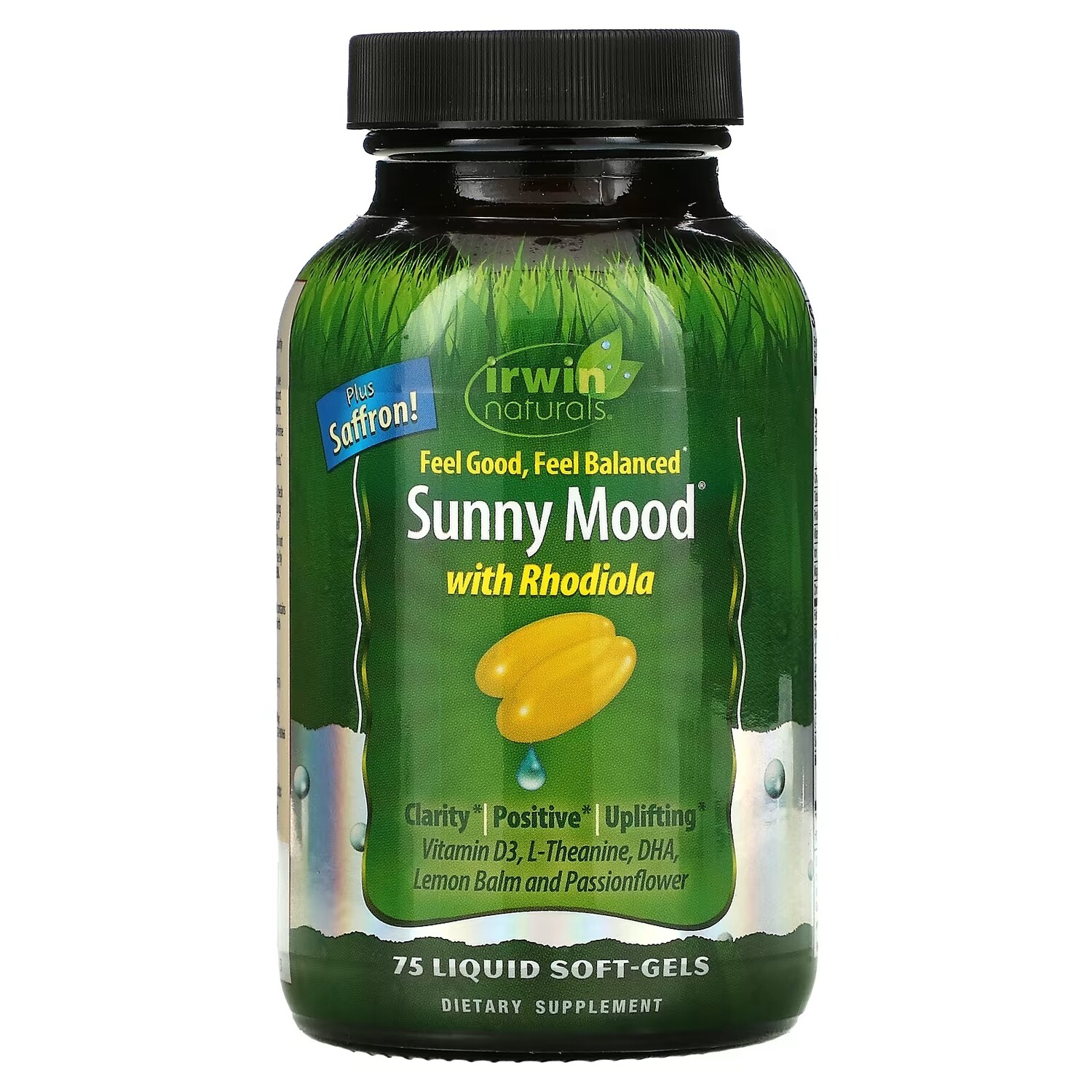 Добавка Irwin Naturals Sunny Mood, 75 мягких капсул 
Добавка Irwin Naturals Sunny Mood, 75 мягких капсул
