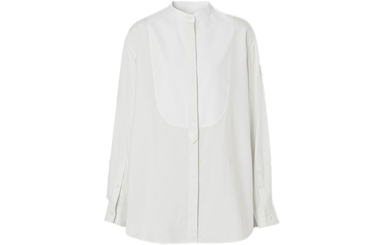 Рубашка женская Burberry с воротниковой вставкой, белый
Рубашка женская Burberry с воротниковой вставкой, белый