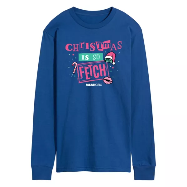 Мужская футболка с длинным рукавом с принтом «Дрянные девчонки: Рождество — это так круто» Licensed Character, синий
Мужская футболка с длинным рукавом с принтом «Дрянные девчонки: Рождество — это так круто» Licensed Character, синий