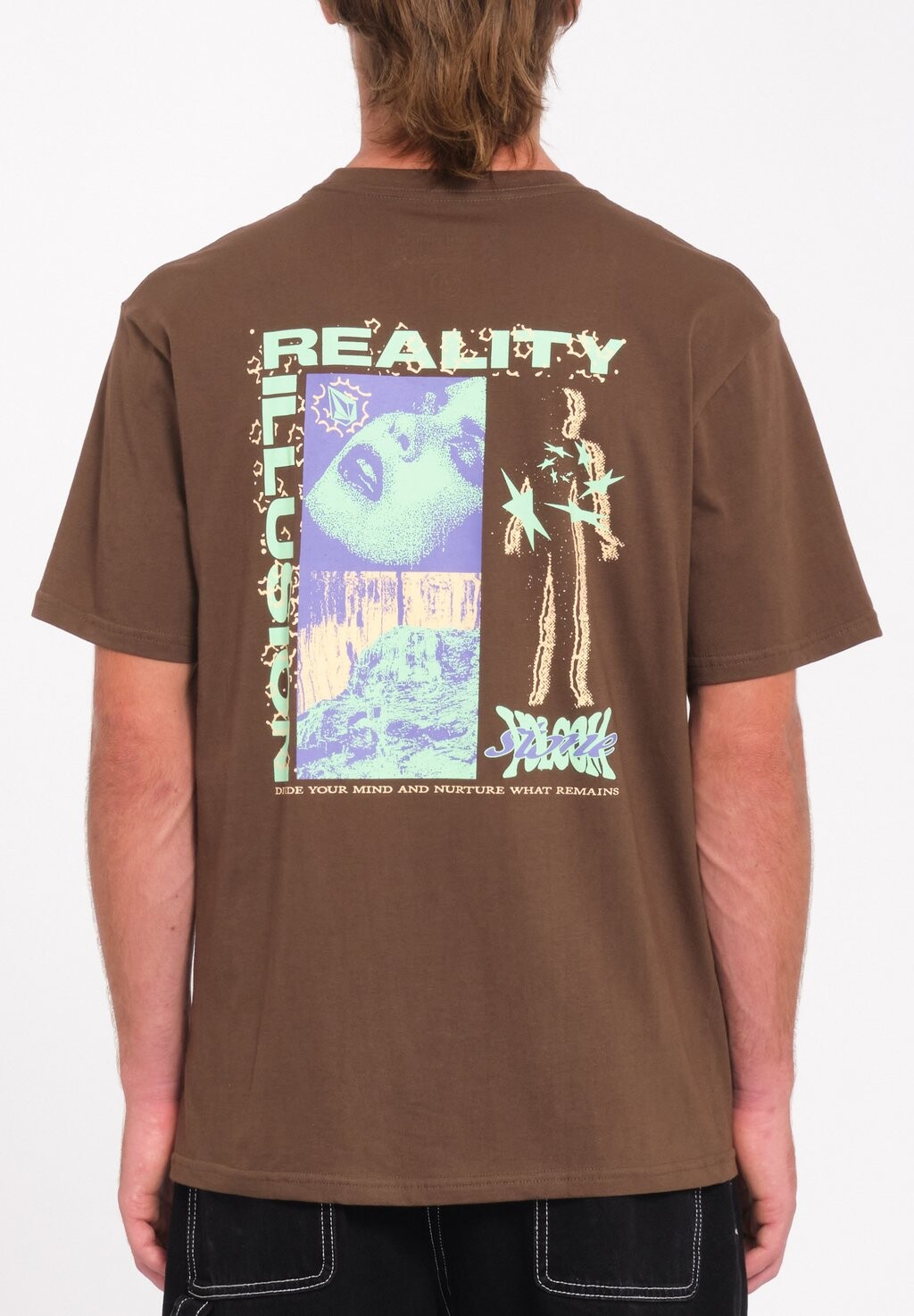 Футболка с принтом REALUSION Volcom, коричневый
Футболка с принтом REALUSION Volcom, коричневый