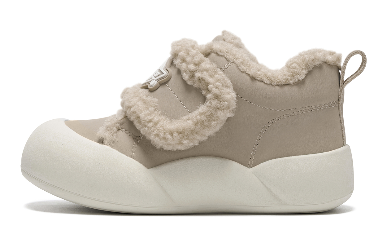 Кроссовки для детей с защитой от ударов и отскоком, с термоподдержкой, средней высоты, для повседневной носки Dickies, экрю 
Кроссовки для детей с защитой от ударов и отскоком, с термоподдержкой, средней высоты, для повседневной носки Dickies, экрю