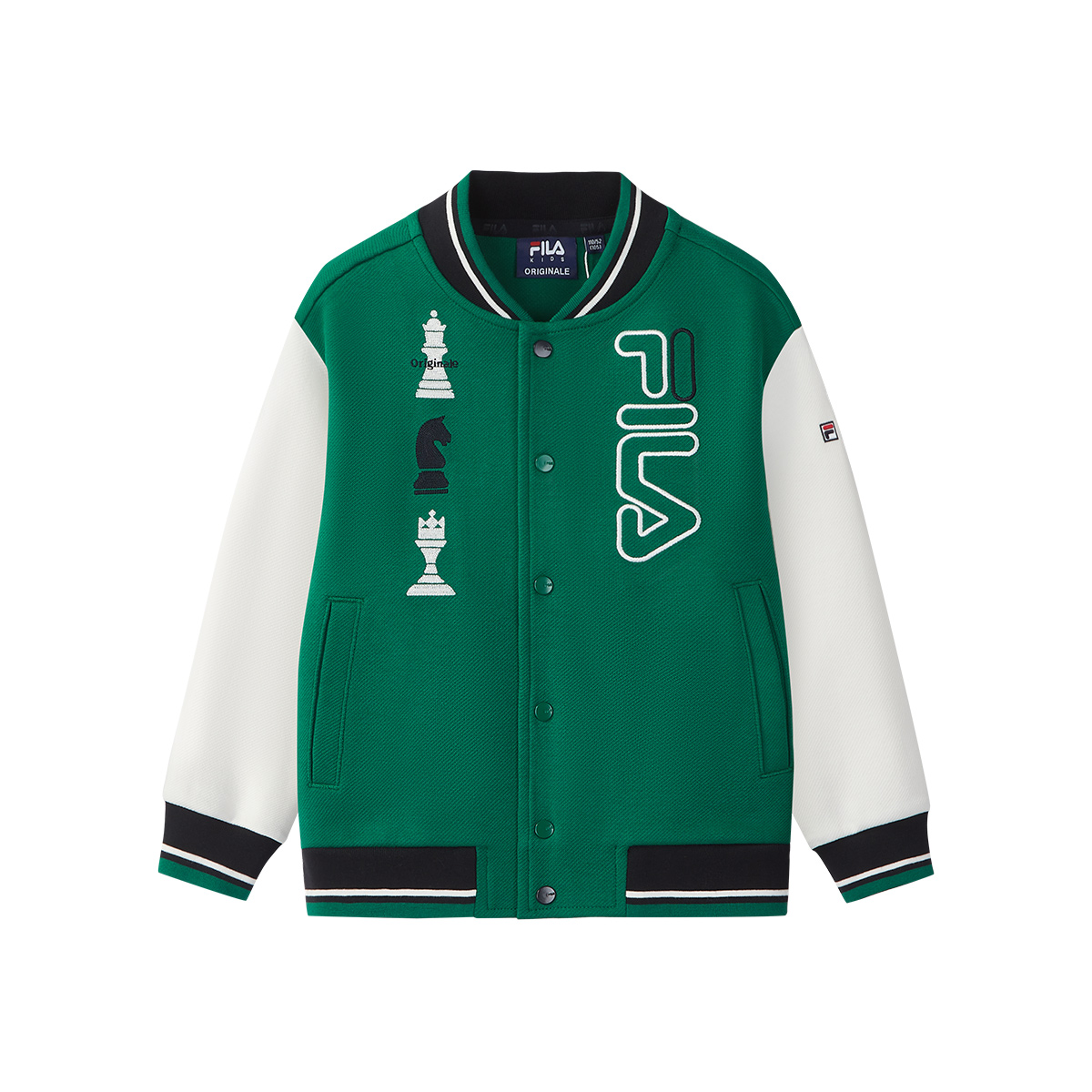 Бейсбольная куртка для малышей FILA KIDS, зеленый
Бейсбольная куртка для малышей FILA KIDS, зеленый