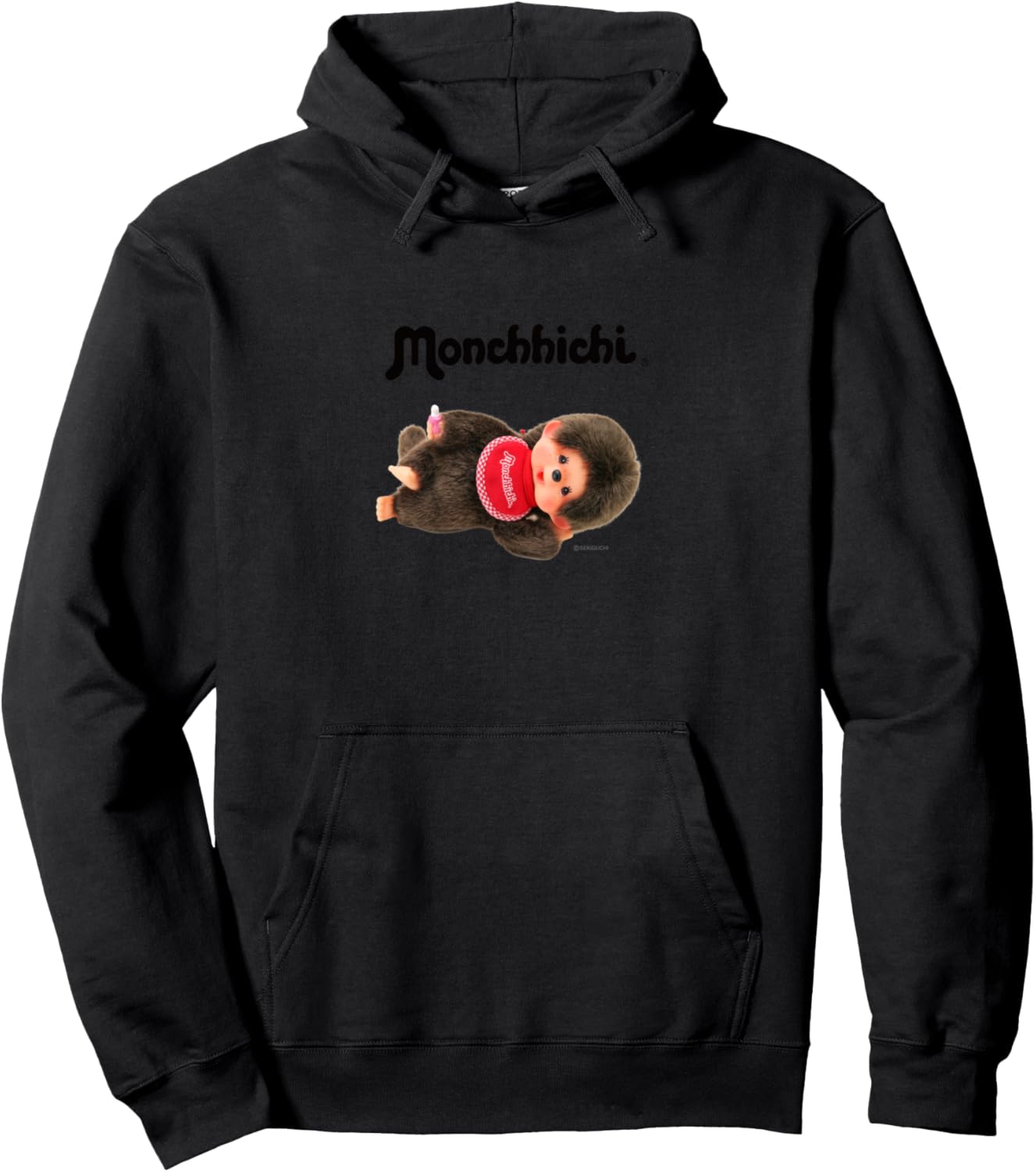Худи с графическим принтом Monchitch Monchhichi, черный
Худи с графическим принтом Monchitch Monchhichi, черный