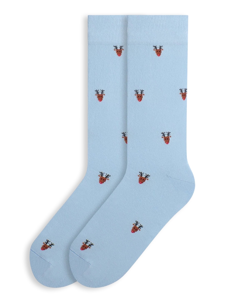 Носки Von Jungfeld mit Weihnachtsmotiven, светло-голубой
Носки Von Jungfeld mit Weihnachtsmotiven, светло-голубой