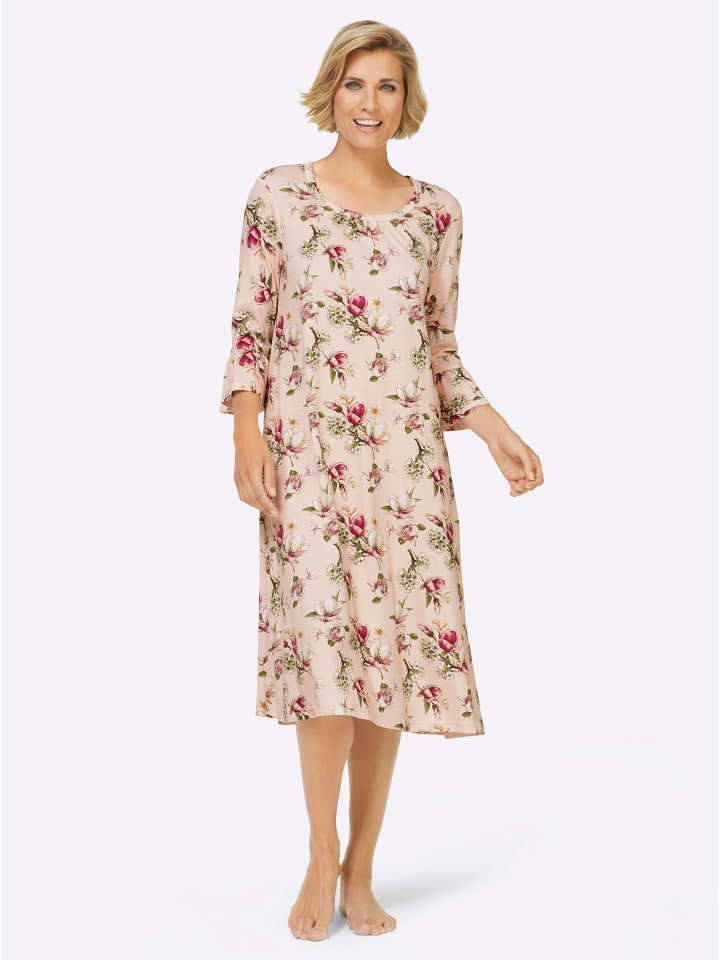 Ночная рубашка с нежно-розовым принтом WITT WEIDEN
Ночная рубашка с нежно-розовым принтом WITT WEIDEN