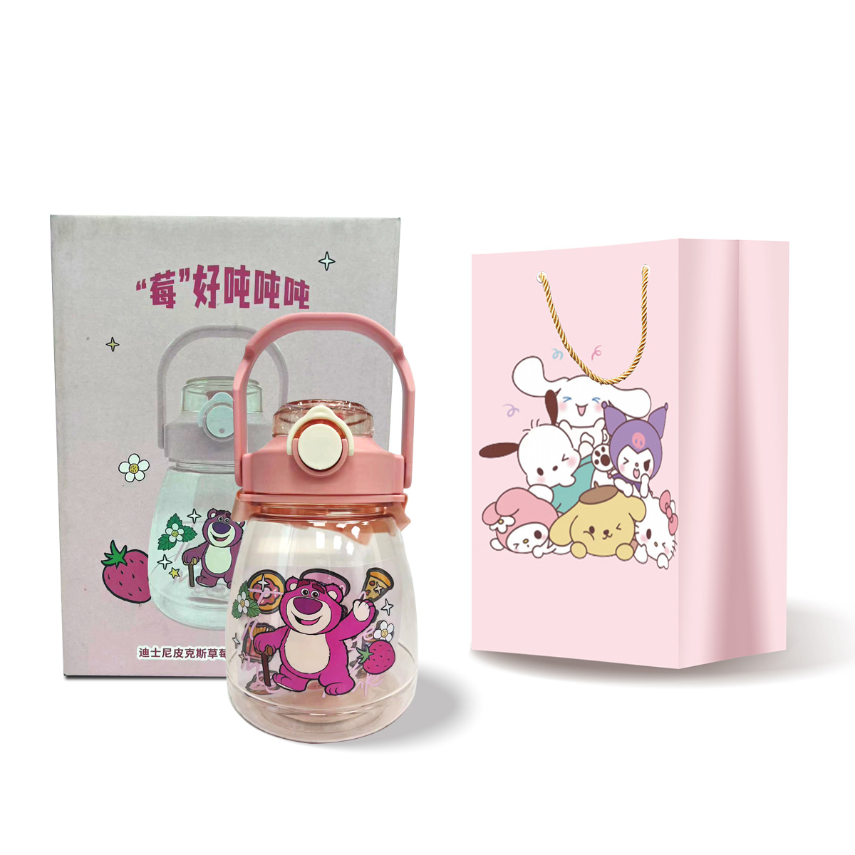 Пластиковые стаканы для воды Disney, Strawberry Bear + Tote Bag
Пластиковые стаканы для воды Disney, Strawberry Bear + Tote Bag