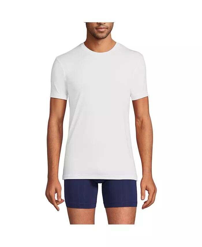 Мужская майка Flex Performance с круглым вырезом Lands' End, белый
Мужская майка Flex Performance с круглым вырезом Lands' End, белый