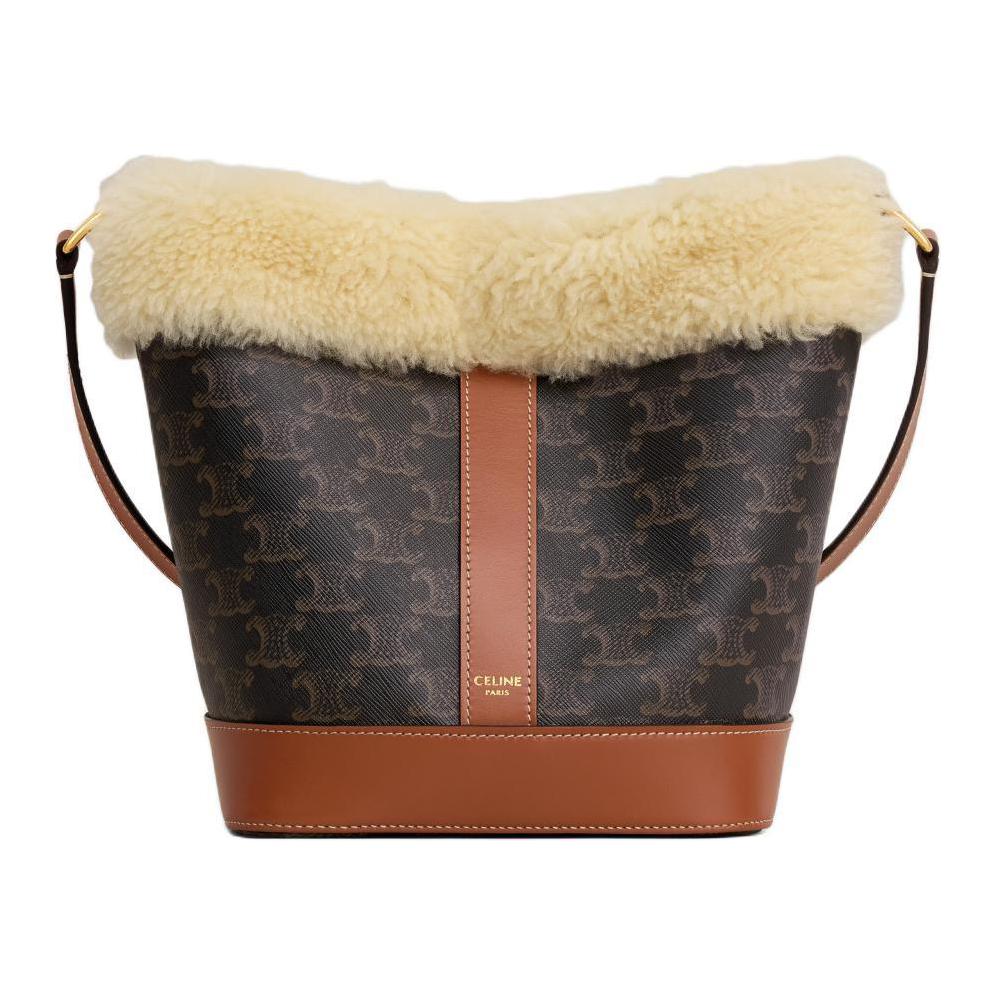 CELINE Коричневая кожаная сумка через плечо для женщин
CELINE Коричневая кожаная сумка через плечо для женщин