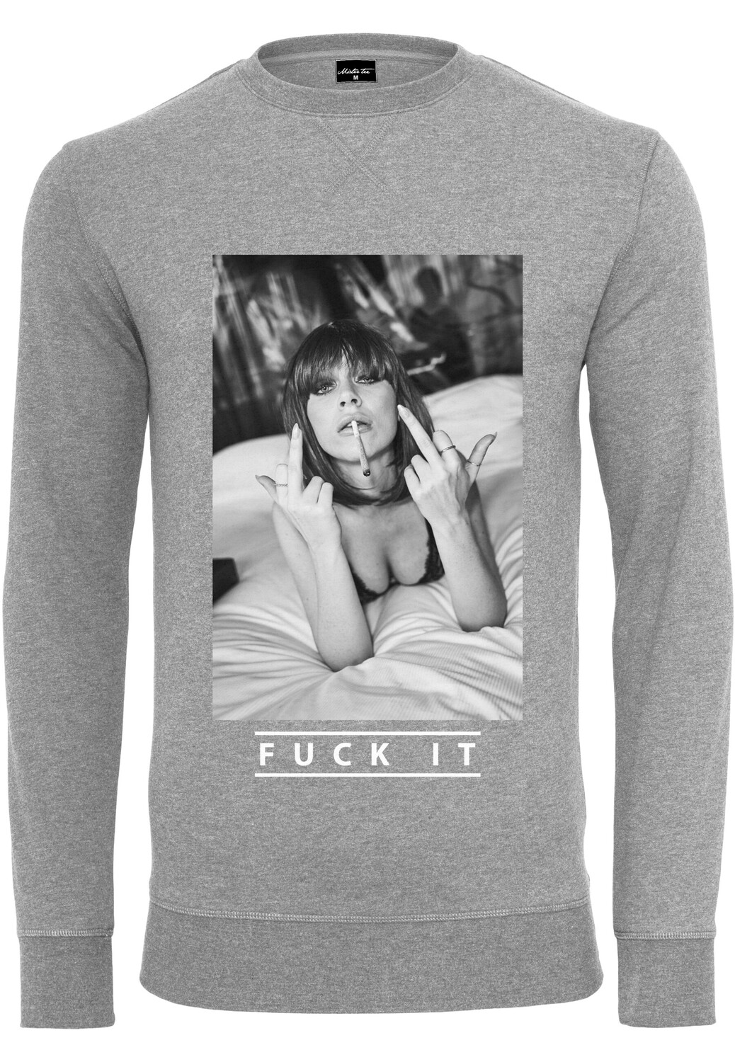 Толстовка Mister Tee Crewneck Sweater, серый
Толстовка Mister Tee Crewneck Sweater, серый