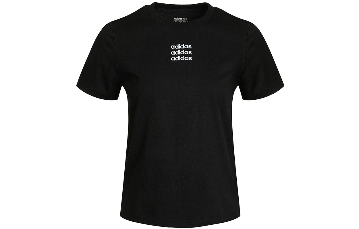 Футболка с втачным рукавом женская черная Adidas Neo
Футболка с втачным рукавом женская черная Adidas Neo