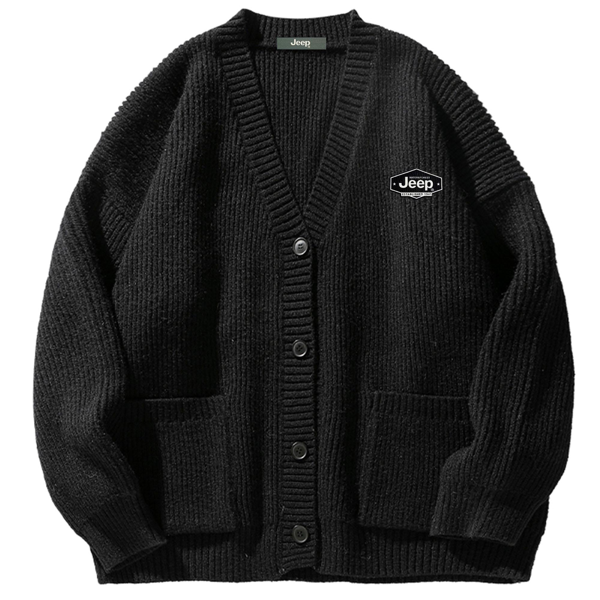 Джемпер унисекс Jeep, черный
Джемпер унисекс Jeep, черный