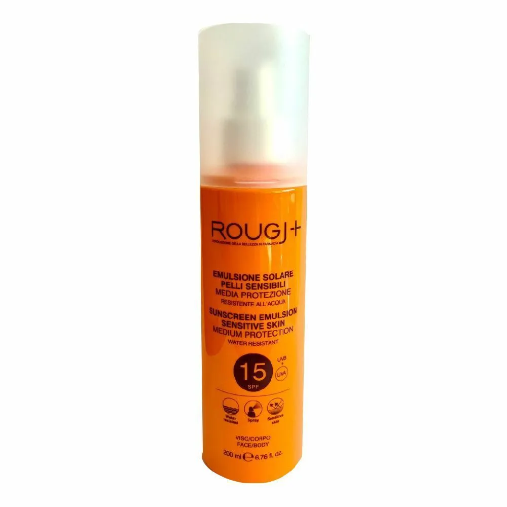 Rougj Solare Spf 15 Sensitive Skin 200 мл Солнечная эмульсия
Rougj Solare Spf 15 Sensitive Skin 200 мл Солнечная эмульсия