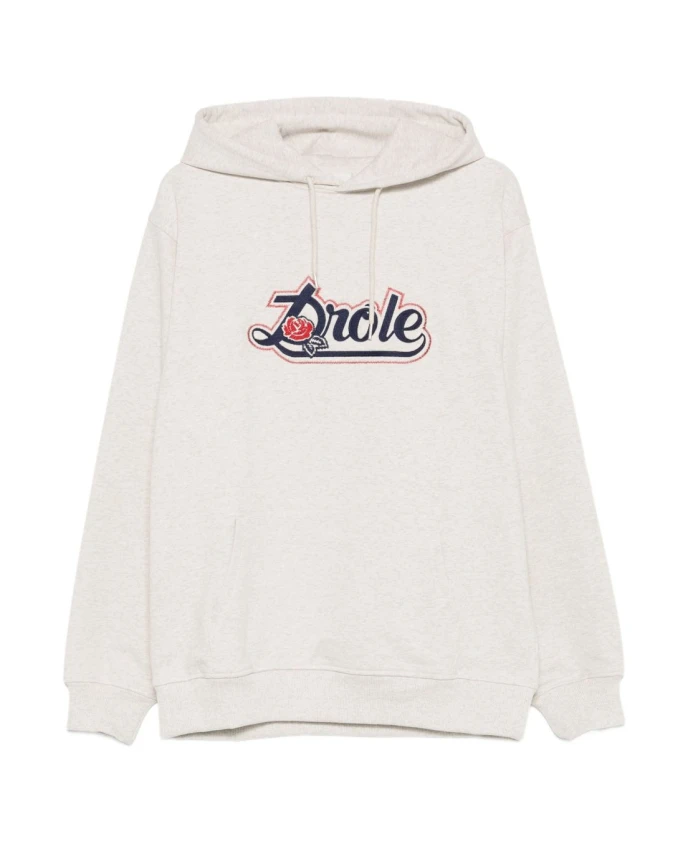 Худи с логотипом Drole De Monsieur, серый
Худи с логотипом Drole De Monsieur, серый