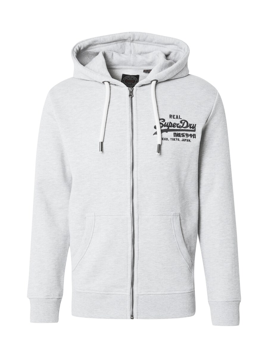 Худи с капюшоном на молнии Superdry, Light grey 
Худи с капюшоном на молнии Superdry, Light grey
