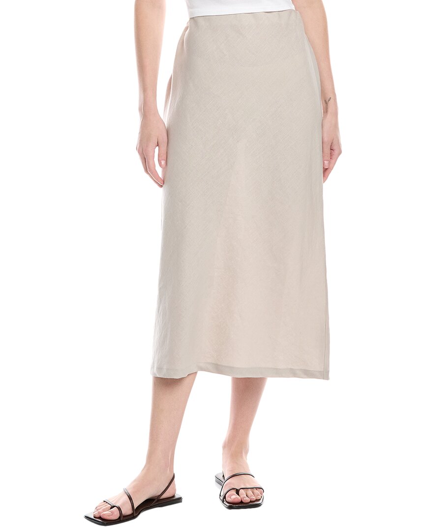 Юбка миди из льна Enza Costa Bias, бежевый
Юбка миди из льна Enza Costa Bias, бежевый