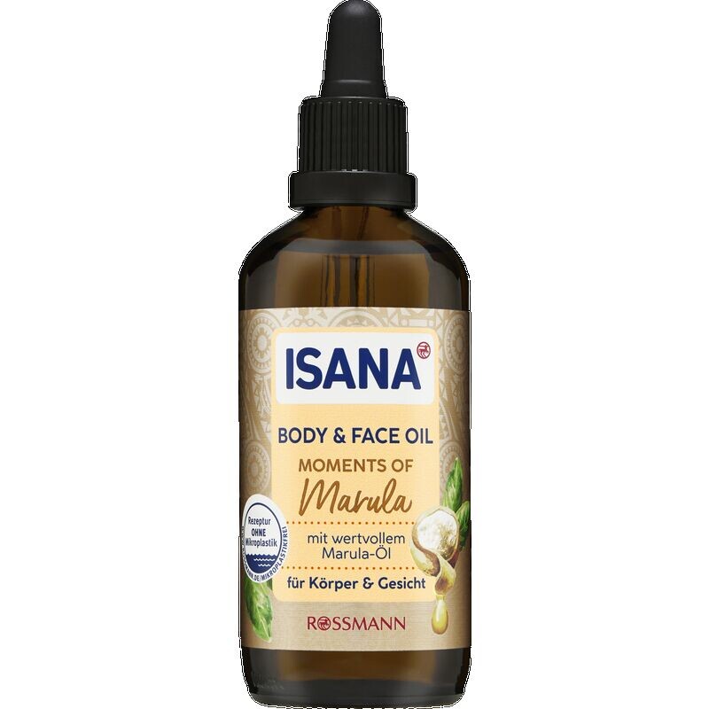 Универсальное масло Moments of Marula ISANA, 100 ml
Универсальное масло Moments of Marula ISANA, 100 ml